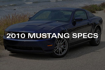 2010 Mustang Specs & Details