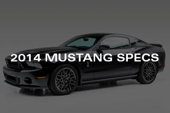 2014 Mustang Specs & Details