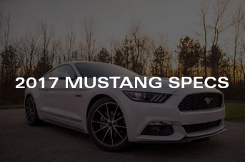 2017 Mustang Specs & Details