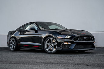 2022 Shadow Black Steeda Mach 1