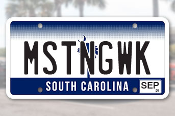 These Are Mustang Week 2021's Best License Plates
