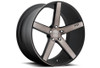 Niche Sport Milan Black Machined w/ Tint Mustang Wheel 19x9.5 (2005-2023)