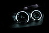 Anzo Focus ZX4 Projector Headlights w/ Halo - Black Housing (2005-2007)