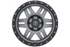 ICON Bronco/Ranger Six Speed Titanium Wheel - 17x8.5 +25 (2019-2023)