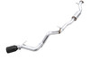 AWE Bronco 0FG Cat-Back Exhaust System w/ BashGuard - Single 5" Diamond Black Tip (2021-2023)