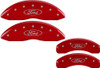 MGP Fusion Red Caliper Covers w/ Bolts (2013-2018)