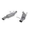 MBRP Mustang 3.7L V6 AL Series 3" Axle-Back Exhaust - Street Version (2011-2014)