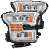 AlphaRex F-250 NOVA-Series LED Projector Headlights - Chrome (2011-2016)