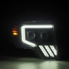 AlphaRex F-150 MKII LUXX-Series LED Projector Headlights - Black (2009-2014)