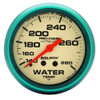 Autometer Ultra-Nite 2-5/8" Water Temp Gauge - 140- 280 Deg F
