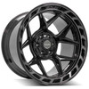 4PLAY Wheels Bronco/F-150/Ranger/Raptor 4P55 Brushed Black Wheel - 20x12 (2004-2022)