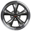OE Wheels Mustang FR01 Bullitt Style Anthracite with Machined Lip Wheel - 17x9 (1994-2004)