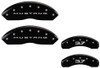 MGP Mustang Caliper Covers - Glossy Black w/ 3.7 Logo (2015-2017)