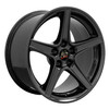 OE Wheels Mustang FR06B Saleen Style Black Wheel - 18x10 (1994-2004)