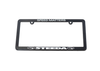 Steeda Black License Plate Tag Frame