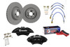 Steeda Mustang 6-Piston 15" Brembo Front Brake Upgrade Kit - Black (2015-2025)