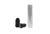 Steeda Mustang Splined Small Diameter Lug Nut Kit - Black (1979-2014)