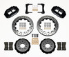 Wilwood Mustang Superlite 6R Front Brake Kit w/ 13 in. Drilled & Slotted Rotors - Black (2005-2014)