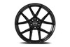 RTR Mustang Tech 5 Wheel Rear Only; 19x10.5; 5x4.50; 45mm Offset - Gloss Black (2005-2023)