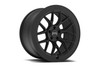 RTR Mustang Aero 7 Wheel Rear Only; 20x10.5; 5x4.50; 45mm Offset - Satin Black (2005-2023)