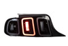 Winjet Mustang Euro Style Clear Tail Lights (2011-2014)