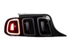 Winjet Mustang Euro Style Clear Tail Lights (2011-2014)