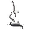 Thermal R&D Bronco Cat-Back Exhaust System - Black (2021-2024)