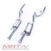 MRT Mustang V8 ChamberFlow Cat-Back Exhaust - Turndown Tips (1979-1993)