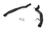 Flowmaster Mustang EcoBoost/GT Outlaw Axle-Back Exhaust - Black Tips (2024+)