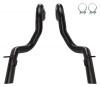 Pypes Mustang 3" Tailpipe Exhaust Kit - Black (1986-1993)