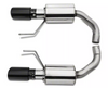Pypes Mustang V6/EcoBoost Street Pro Touring Axle-Back Exhaust - Black (2015-2023)