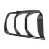 DX Carbon Mustang Carbon Fiber Tail Light Bezels (2018-2023)