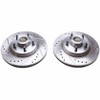 PowerStop Mustang 5.0L/SVO Front Evolution Drilled/Slotted Front Rotors (1984-1993)