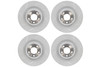 Steeda Explorer ST Slotted Front & Rear Rotor Set (2020+)