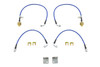 Steeda Mustang GT Base/EcoBoost Brembo Braided Stainless Brake Line Kit (2024+)