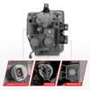 Anzo F-250 Projector Headlights w/ U-Bar Black (2008-2010)