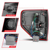 Anzo F-150 LED Taillights Red/Clear (2009-2014)