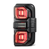AlphaRex Bronco NOVA-Series Prismatic LED Taillights - Alpha-Black (2021-2025)