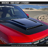 AirDesign Maverick Hood Scoop - Satin Black (2022-2026)