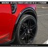 AirDesign Maverick Fender Flare Set - Satin Black (2022-2026)