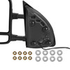 Spec-D Tuning F-250 Power Adjustable, Heated Tow Mirrors - Black (1999-2007)