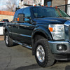 Spec-D Tuning F-250 Manual Adjusting Tow Mirrors - Black w/ Amber Turn Signals (1999-2016)