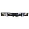 Spec-D Tuning F-150 Sainless Steel Rear Bumper w/ Liscense Lamps & Parking Sensor Holes - Chrome (2015-2017)