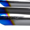 Spec-D Tuning F-150 Dual Cat-Back Exhaust System - Slanted Burnt Tips (2004-2008)