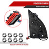 Spec-D Tuning F-250 Power Adjustable, Heated Tow Mirrors - Black w/ Smoked Turn Signals (2008-2015)
