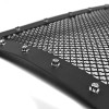 Spec-D Tuning F-150 Rivet Style Stainless Steel Mesh Center Grille Insert - Black (2009-2012)