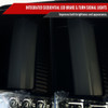 Spec-D Tuning Mustang Sequential LED Tail Lights - Gloss Black Housing, Smoked Lens (1999-2004)