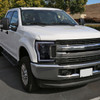 Spec-D Tuning F-250 Projector Headlights w/ Switchback LED C-Bars - Gloss Black Housing, Smoked Lens (2017-2019)