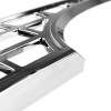 Spec-D Tuning F-250 Front Grille Overlay - Chrome (2017-2018)