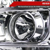 Spec-D Tuning F-250 Projector Headlights w/ LED C-Bars - Chrome Housing, Clear Lens (2011-2016)